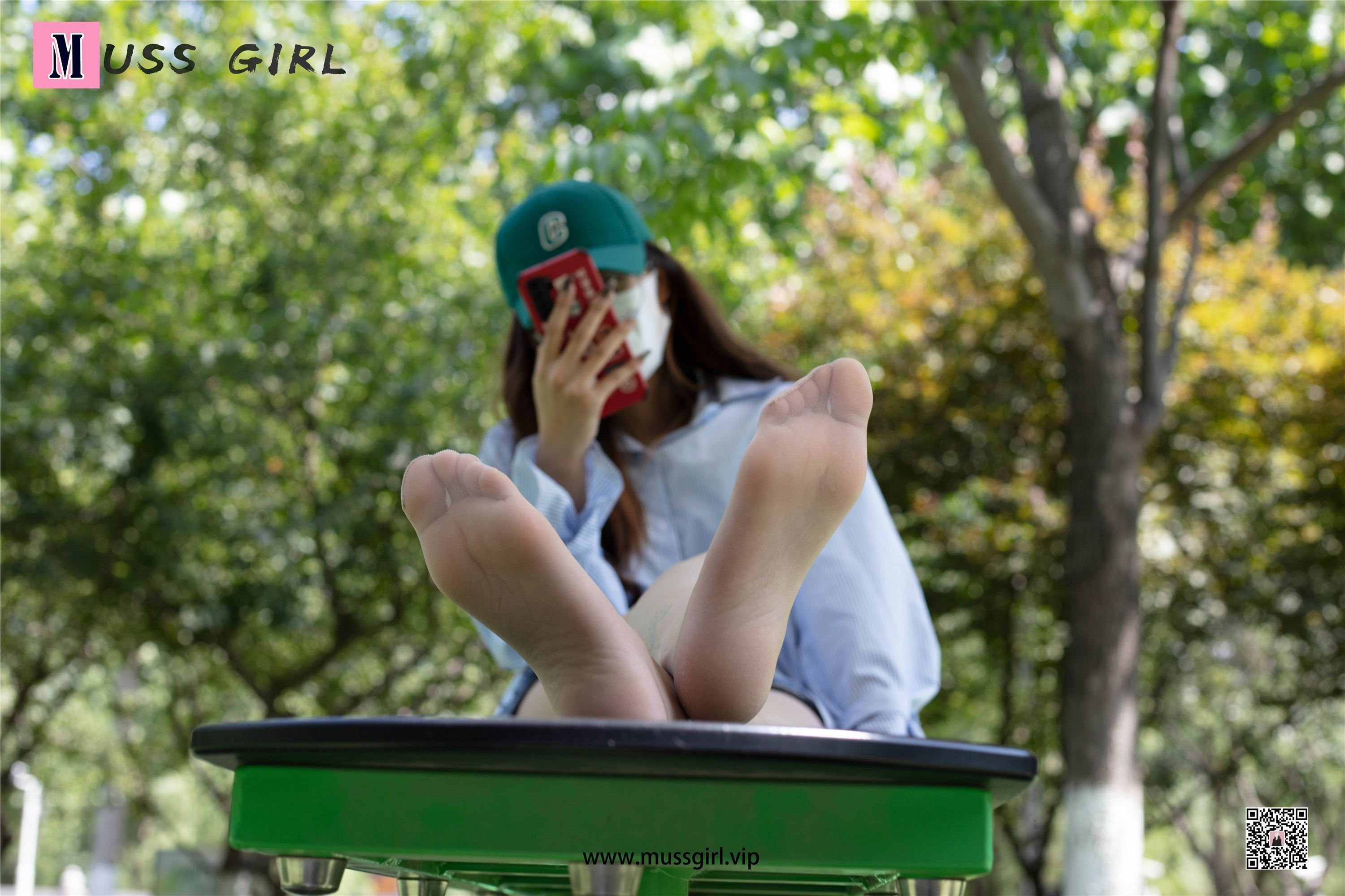 MussGirl慕丝女郎  NO.212 牛仔热裤肉丝美女2